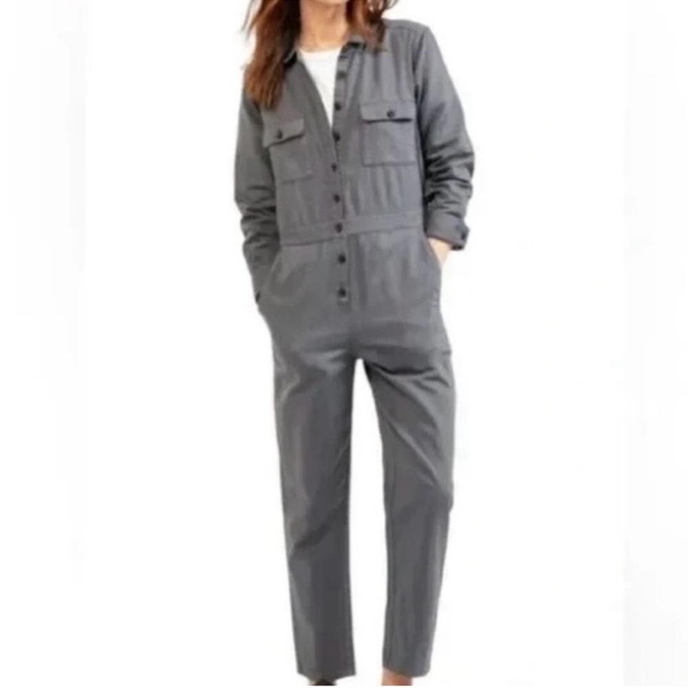 Outerknown Long Sleeve Jumpsuit
